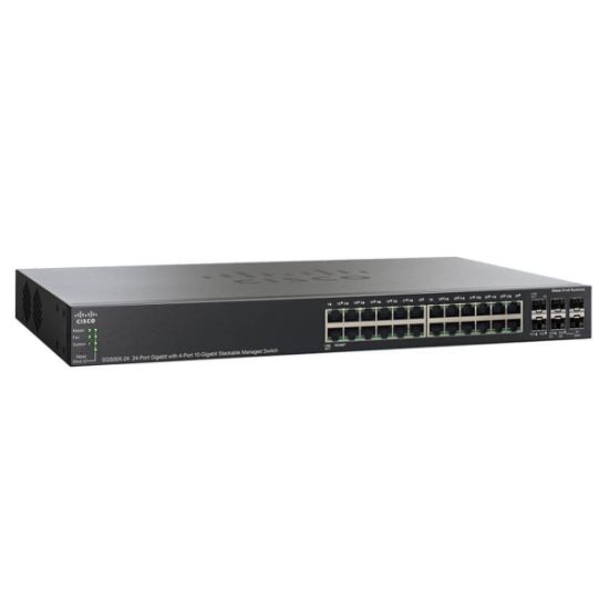Picture of SG500X-24P-K9 Cisco Small Business 24 Ports Managed Switch | Refurbished