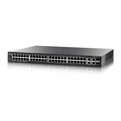 Picture of SG500X-48-K9 Cisco 48 Ports Stackable Managed Switch | Refurbished
