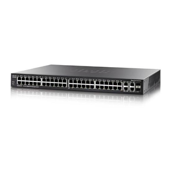 Picture of SG500X-48-K9-NA Cisco 48 Ports Stackable Managed Switch | Refurbished