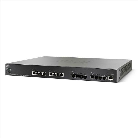 Picture of SG500XG-8F8T-K9 Cisco 16 Ports Managed Switch | Refurbished