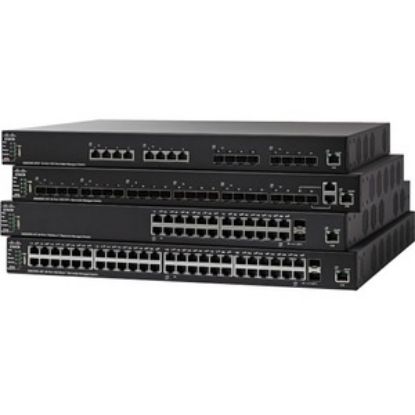 Picture of SG550X-24MPP-K9-NA Cisco Small Business 24 Ports Layer 3 Managed Switch | Refurbished