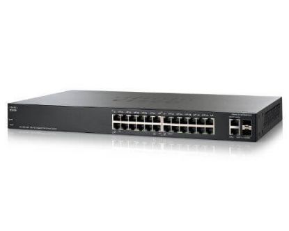 Picture of SLM2024PT-NA Cisco Small Business 24 Ports Ethernet Smart Switch | Refurbished
