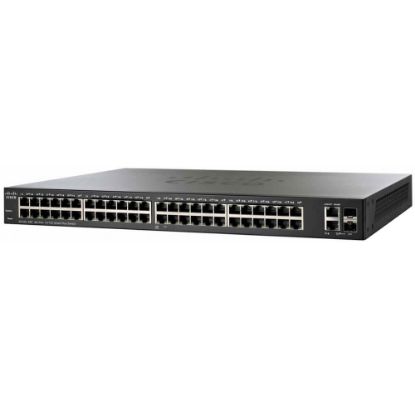 Picture of SLM248PT Cisco SF200-48P Small Business Smart Switch, 48 Ports 10/100, PoE | Refurbished