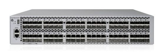 Picture of SN6500B HPE Storefabric 16GB 96Port/48Port Active Fibre Channel Switch 48 Ports Managed Rack Mountable. Refurbished.