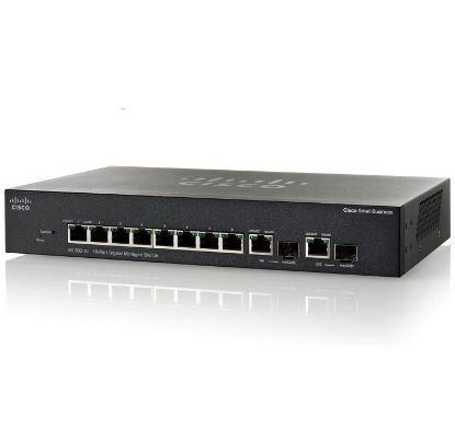 Picture of SRW2008-K9-NA Cisco 10 Ports Managed Switch | Refurbished