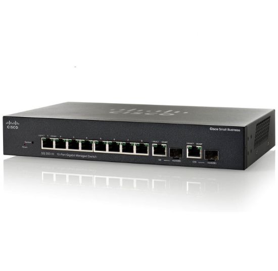 Picture of SRW2008-K9-NA Cisco 10 Ports Managed Switch | Refurbished