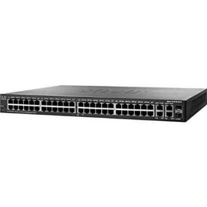 Picture of SRW248G4-K9-NA Cisco Small Business SF300-48 48-Ports 10/100 + 4-Ports Gigabit Switch | Refurbished
