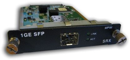 Picture of SRX-MP-1SFP-GE Juniper SFP Mini-GBIC Layer 3 Supported Transceiver Module Rj-45 Plug-In Module | New Bulk Pack
