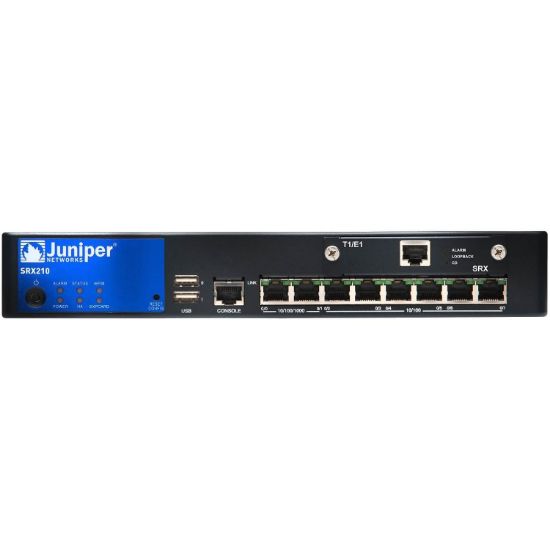 Picture of SRX210HE2-POE Juniper SRX210 Services Gateway Power Over Ethernet. New Bulk Pack.