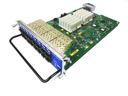 Picture of SRX3K-16GE-TX Juniper Gigabit Ethernet I/O Module 16 X 10/100/1000 Base-T LAN I/O Module. Refurbished.