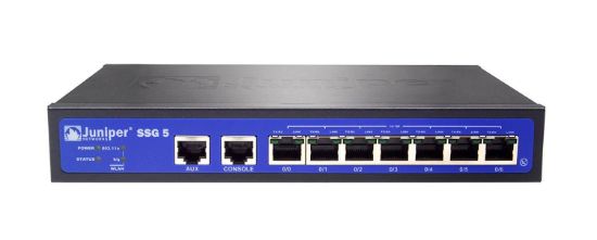 Picture of SSG-5-SB Juniper SSG 5 VPN/Firewall 7 x 10/100Base-TX 1 x WAN | Refurbished