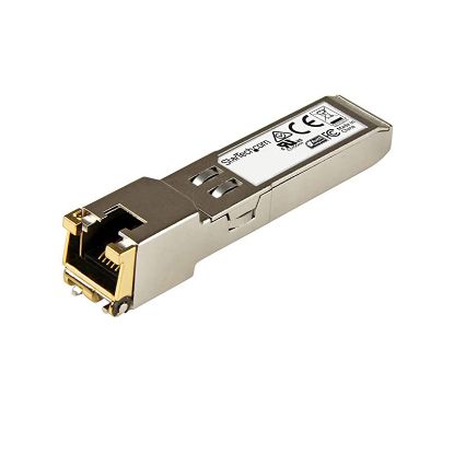 Picture of StarTech GLCT10PKST 1Gbps 1000Base-T RJ-45 Connector Transceiver | New Retail Factory Sealed