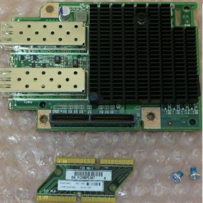 Picture of TCK99 Dell Mezzanine Dual Port 10GBE CNA Ethernet Adapter. Refurbished.