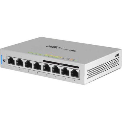 Picture of US-8-60W Ubiquiti Unifi Ports Switch 8 Managed Expansion Slot Details | New Bulk Pack