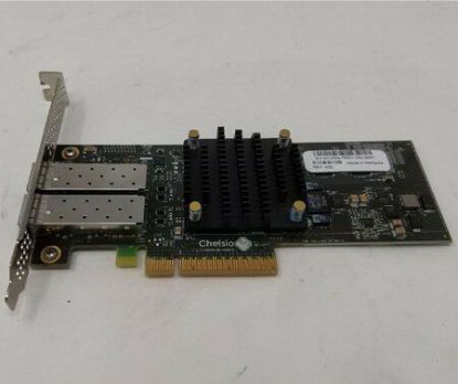 Picture of VV004 Dell Chelsio T520-CR High Performance, Dual Port 10 GBE Unified Wire Adapter PCI Express X8 Optical Fiber. Refurbished.