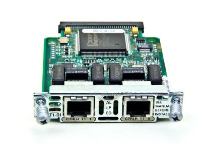 Picture of VWIC-2MFT-T1-DI Cisco 2 Port RJ48 Multiflex Trunk Interface Card | Refurbished