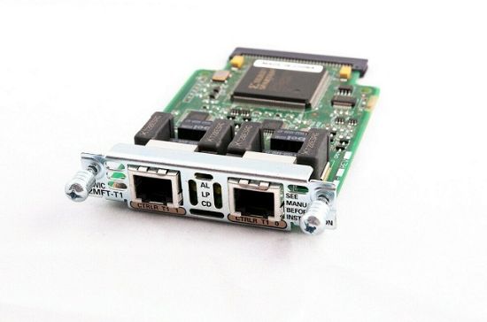 Picture of VWIC-2MFT-T1-DIR Cisco 2 Ports Voice/WAN Interface Card | Refurbished