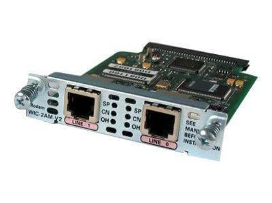 Picture of WIC-2AM-V2 Cisco 2 Ports Modem WAN Interface Card | Refurbished