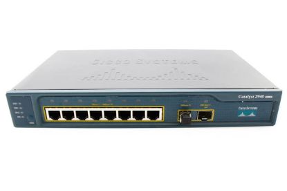 Picture of WS-C2940-8TF-S Cisco Catalyst 2940 Series 8-Ports 10/100 Switch | Refurbished