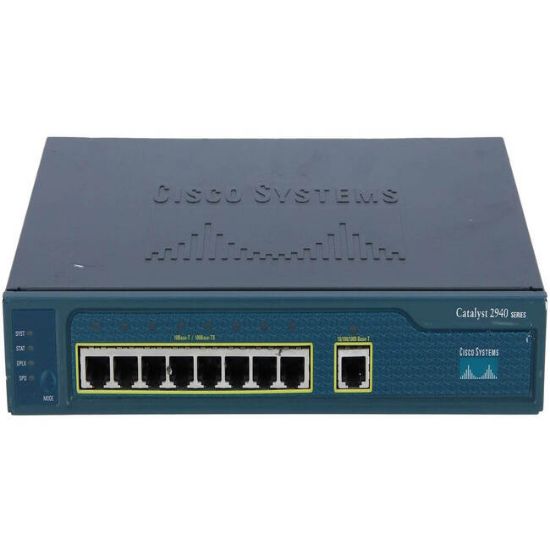 Picture of WS-C2940-8TT-S Cisco Catalyst 2940-8TT Ethernet Switch | Refurbished