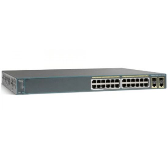 Picture of WS-C2960-24LC-S Cisco Catalyst 24 Ports Ethernet Manageable Switch | Refurbished