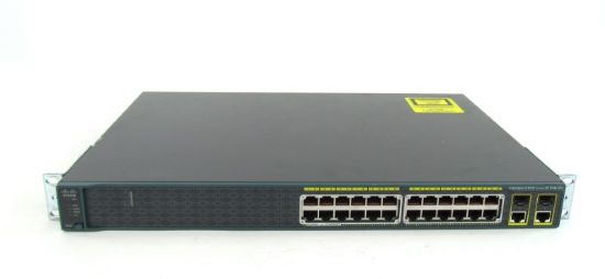 Picture of WS-C2960-24PC-S Cisco Catalyst 24 Ports Ethernet Managed Switch | Refurbished