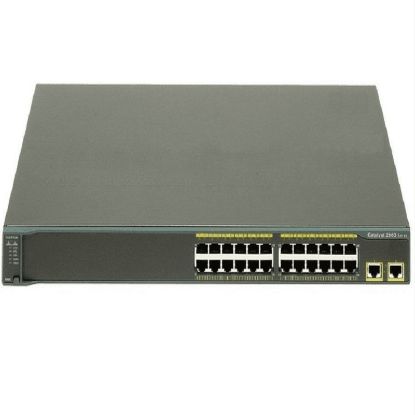 Picture of WS-C2960-24TT-L Cisco Catalyst Layer2 24 Ports Ethernet Managed Switch | Refurbished