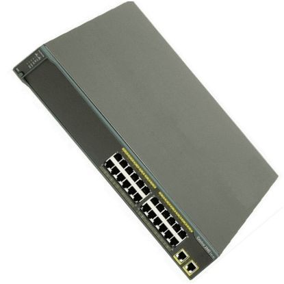 Picture of WS-C2960-24TT-L Cisco Catalyst Layer2 24 Ports Managed Ethernet Switch | New Bulk Pack