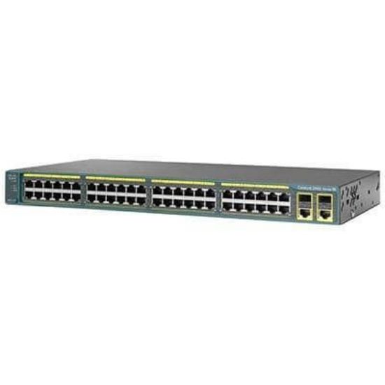 Picture of WS-C2960-48PST-L-M Cisco Catalyst 2960-48PST-L 48-Ports PoE Manageable Ethernet Switch | Refurbished