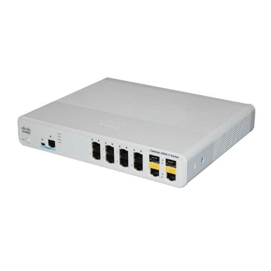 Picture of WS-C2960C-8TC-L Cisco Catalyst 2960C 8-Ports Fast Ethernet Catalyst Switch | Refurbished