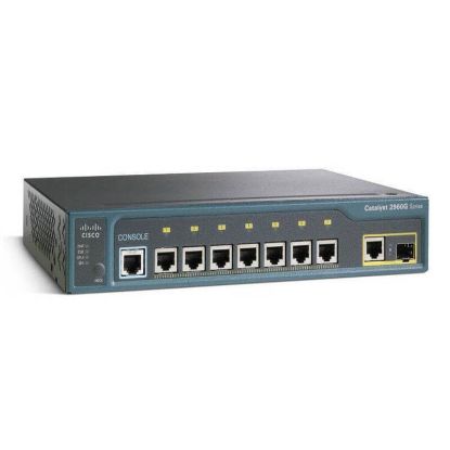 Picture of WS-C2960G-8TC-L Cisco Catalyst 8 Ports Managed Switch | Refurbished