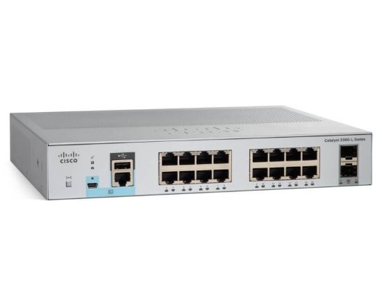 Picture of WS-C2960L-16TS-LL Cisco Catalyst 16 Ports Ethernet Switch | Refurbished