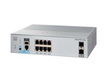 Picture of WS-C2960L-8PS-LL Cisco 8 Ports PoE Gigabit Layer 4 Managed Switch | Refurbished