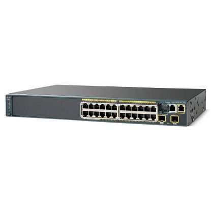 Picture of WS-C2960S-24TD-L Cisco Catalyst 24 Ports Managed Ethernet Switch | Refurbished