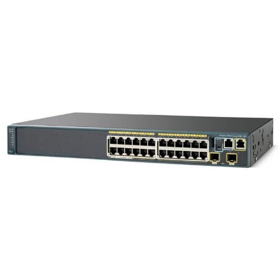 Picture of WS-C2960S-24TD-L Cisco Catalyst 24 Ports Managed Ethernet Switch | Refurbished