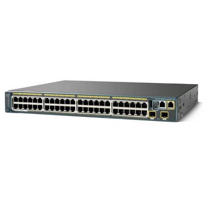 Picture of WS-C2960S-48TD-L Cisco Catalyst 2960S 48-Ports GigE, 2 x 10G SFP+ LAN Base | Refurbished