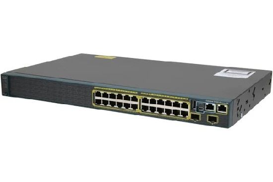 Picture of WS-C2960S-F24PS-L Cisco Catalyst 24 Ports Layer2 Ethernet Managed Switch | Refurbished