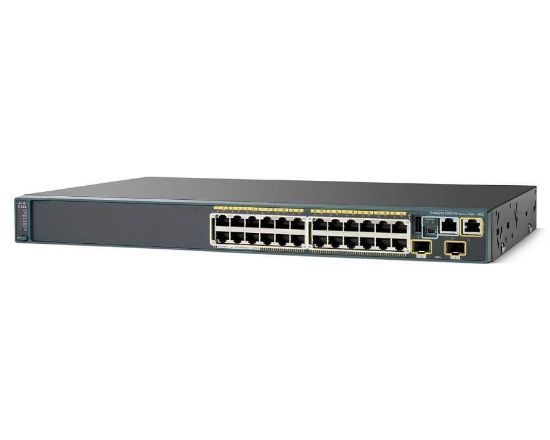 Picture of WS-C2960S-F24TS-L Cisco Catalyst Ethernet 24 Ports Managed Switch | Refurbished