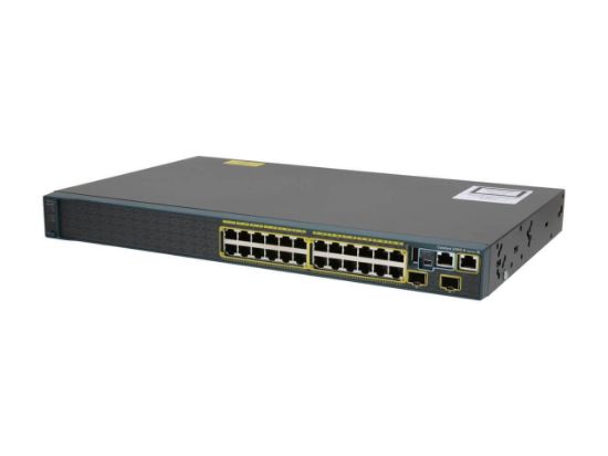 Picture of WS-C2960S-F24TS-S Cisco Catalyst Managed Switch 24 Ports Ethernet | Refurbished