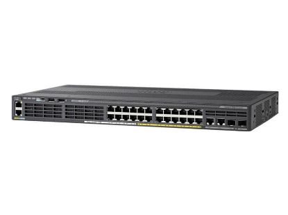 Picture of WS-C2960X-24PSQ-L Cisco Catalyst Layer3 Managed 24 Ports Ethernet Switch | Refurbished