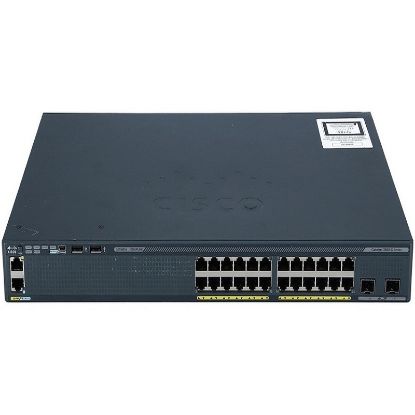 Picture of WS-C2960X-24TD-L Cisco Catalyst 2 Layer 24 Ports Ethernet Managed Switch | Refurbished