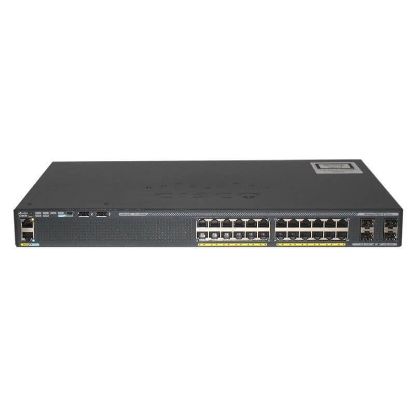 Picture of WS-C2960XR-24PS-I Cisco Catalyst Layer3 24 Ports Managed Ethernet Switch | Refurbished