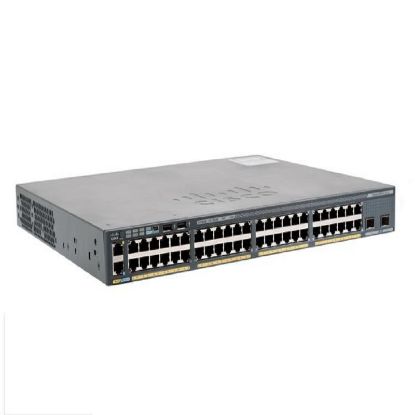 Picture of WS-C2960XR-48FPS-I Cisco Catalyst C2960XR-48FPS-I Ethernet Switch | Refurbished