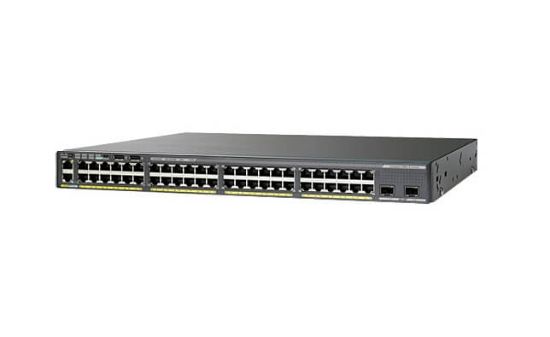 Picture of WS-C2960XR-48LPD-I Cisco Catalyst 2960-XR 48-Ports GigE PoE 370W, 2 x 10G SFP+, IP Lite | Refurbished