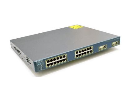 Picture of WS-C3550-24-DC-SMI Cisco Catalyst 3550 24 Ports Ethernet Switch | Refurbished