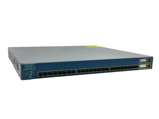 Picture of WS-C3550-24-FX-SMI Cisco Catalyst Fast EN 24 Ports Ethernet Switch | Refurbished