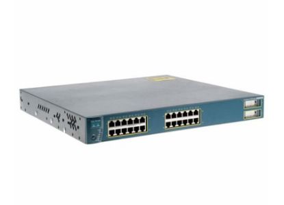 Picture of WS-C3550-24PWR-SMI Cisco Catalyst 24 Ports Ethernet Managed Switch | Refurbished