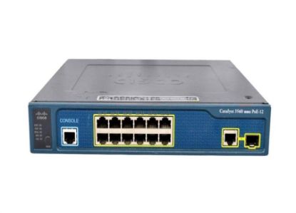 Picture of WS-C3560-12PC-S Cisco Catalyst 12 Ports Ethernet Switch | Refurbished