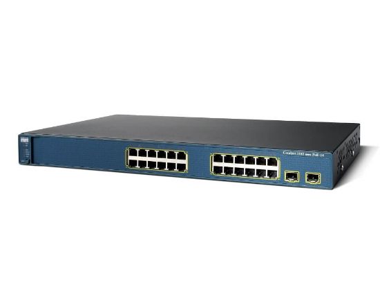 Picture of WS-C3560-24PS-E Cisco Catalyst 24 Ports Managed Ethernet Switch | New Bulk Pack
