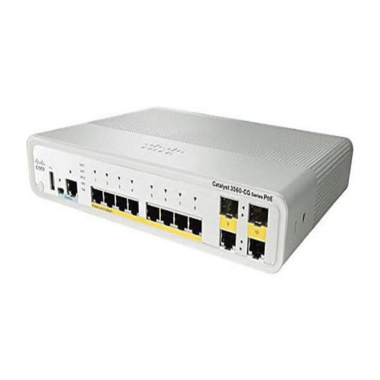 Picture of WS-C3560C-12PC-S Cisco Catalyst 12 Ports Ethernet Switch | Refurbished